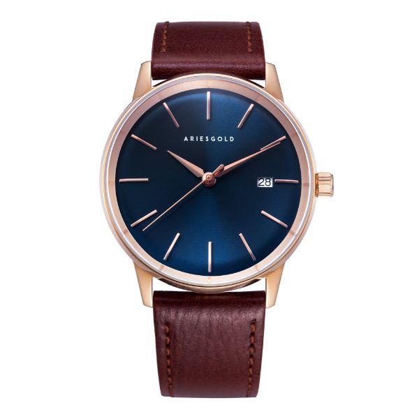 ARIES GOLD LA ORO G 9026 RG-BU MEN'S WATCH